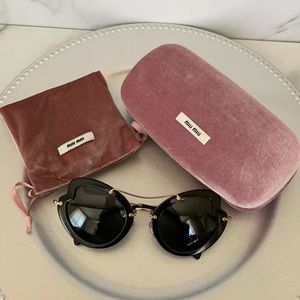 Miu miu butterfly sunglasses